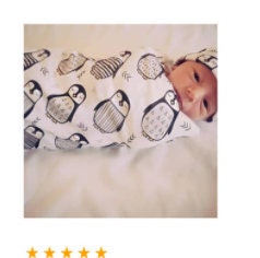 Space Baby Swaddle Set - Outer Space Themed Blanket HeadbandHat - Sleeping Rabbits or Cute Planets Designs
