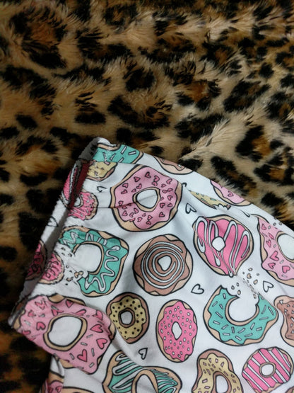 Girls Donut Birthday Outfit / Donut Bloomer + Band + Custom Bodysuit or TShirt/ Donut Birthday Party Outfit,Donut Shorts