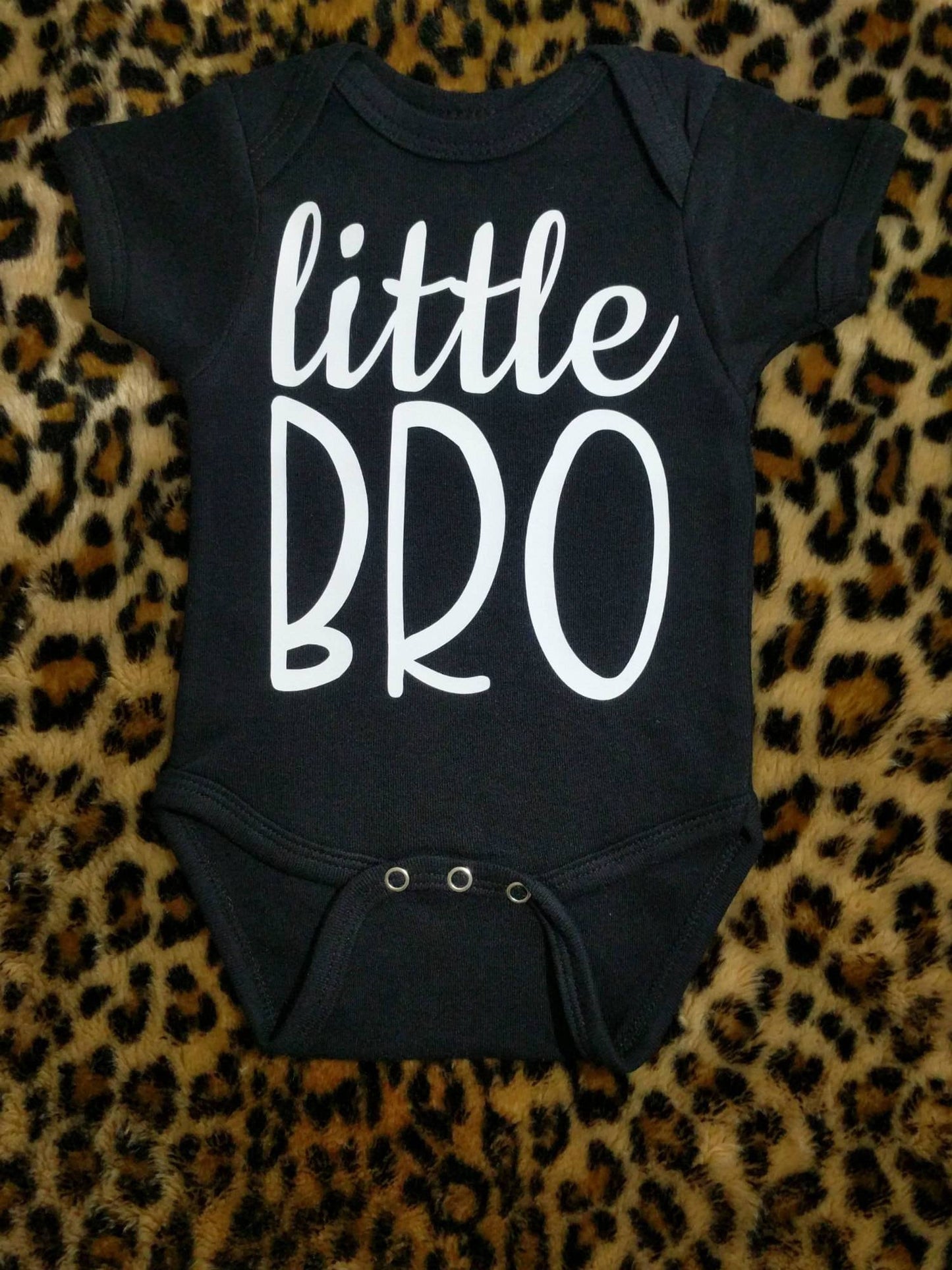 Newborn Boy Hospital Outfit,Little Bro OR CUSTOM Bodysuit + Black Red Buffalo Plaid Jogger Pant & Matching Hat,Baby Boy Hospital Clothing