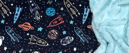 Minky Baby Blanket,Pick your print & color,Toddler Blanket,Nursery Throw,Goth Baby,Witchy  Stuff,Outer Space,Mushroom,Scandi